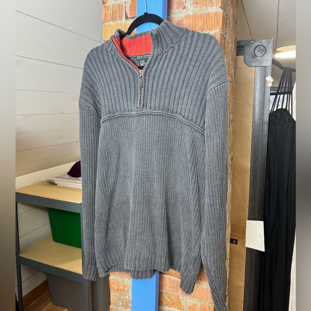 Men’s Royal Robbin’s Cotton Ribbed Sweater